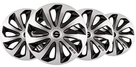 Sparco Sicilia SPC1573SVBK 15-Inch (4 Pieces)