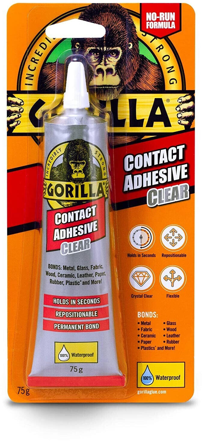 Gorilla Glue Contact Adhesive Clear 75g