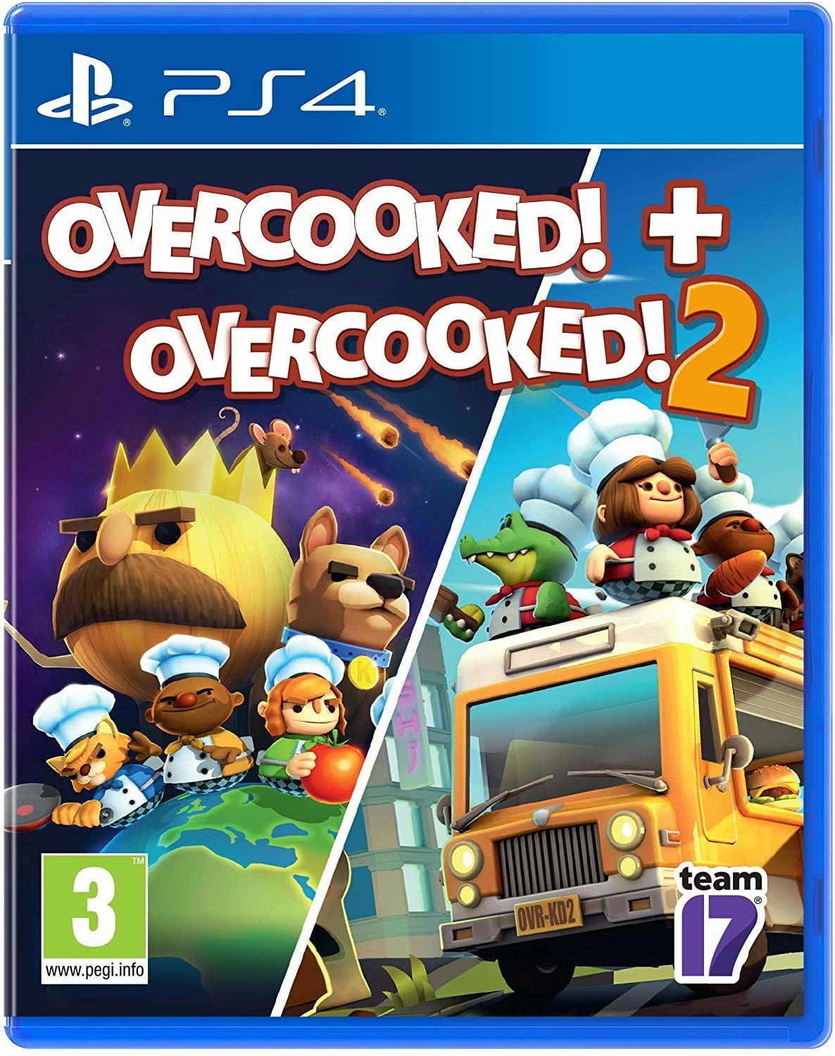 Overcooked! + Overcooked! 2 Bundle (PS4)