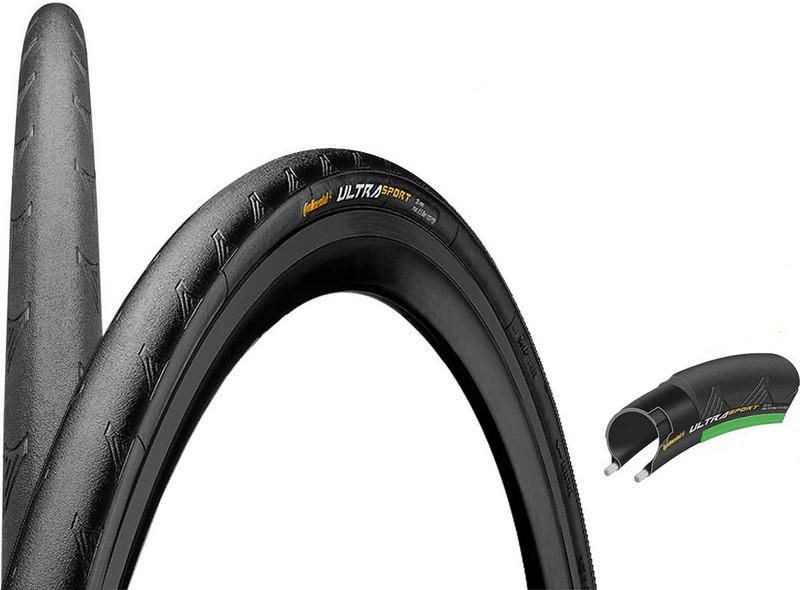 Continental Ultra Sport II (25-622) (Clincher) black