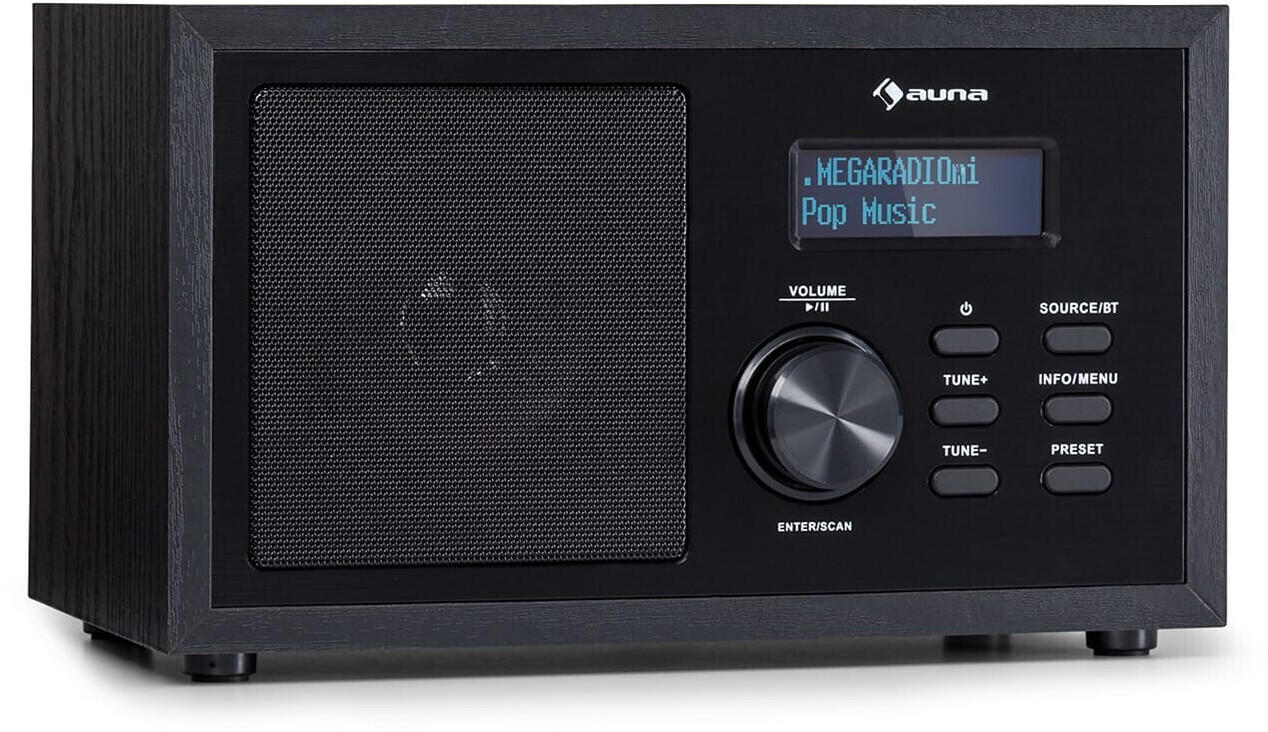 Auna FM/DAB+ Ambient Radio Black