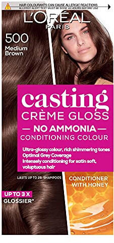 L'Oréal Casting Creme Gloss 500 Medium Brown (160 ml)