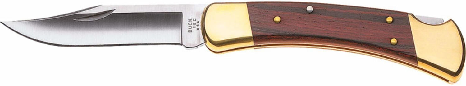 Buck Folding Hunter 110 (brass)