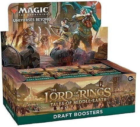 Magic: The Gathering The Lord of the Rings - Tales of Middle-earth Draft Booster Box (EN) + 1 Box Topper Card