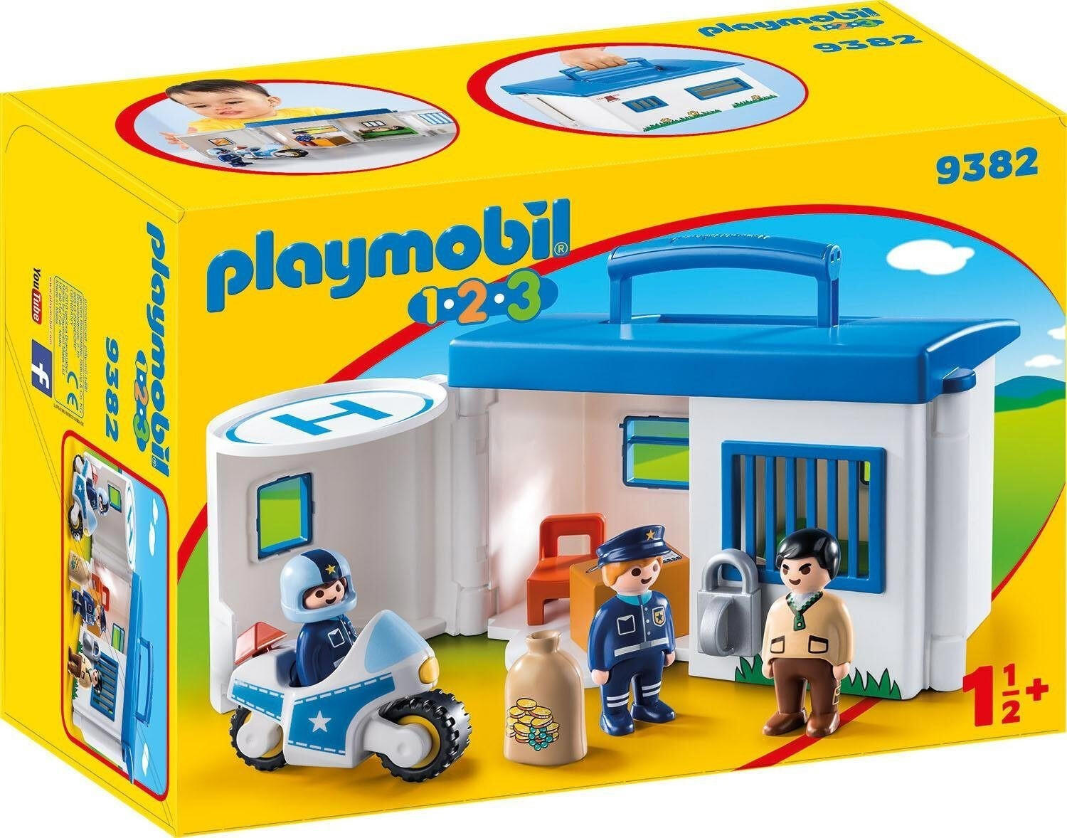 Playmobil 1.2.3 - Mobile Police Station (9382)