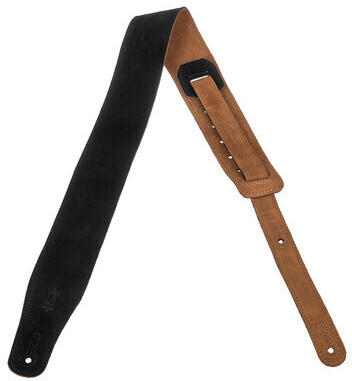 Levys Black Suede Strap 2,5" (MS26-BLK)