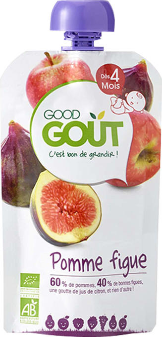Good Goût Apple fig +4 months (120 g)