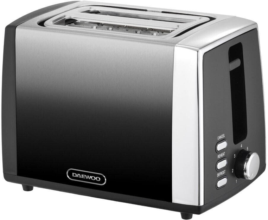 Daewoo SDA1852 Callisto Compact 2 Slice Toaster Black