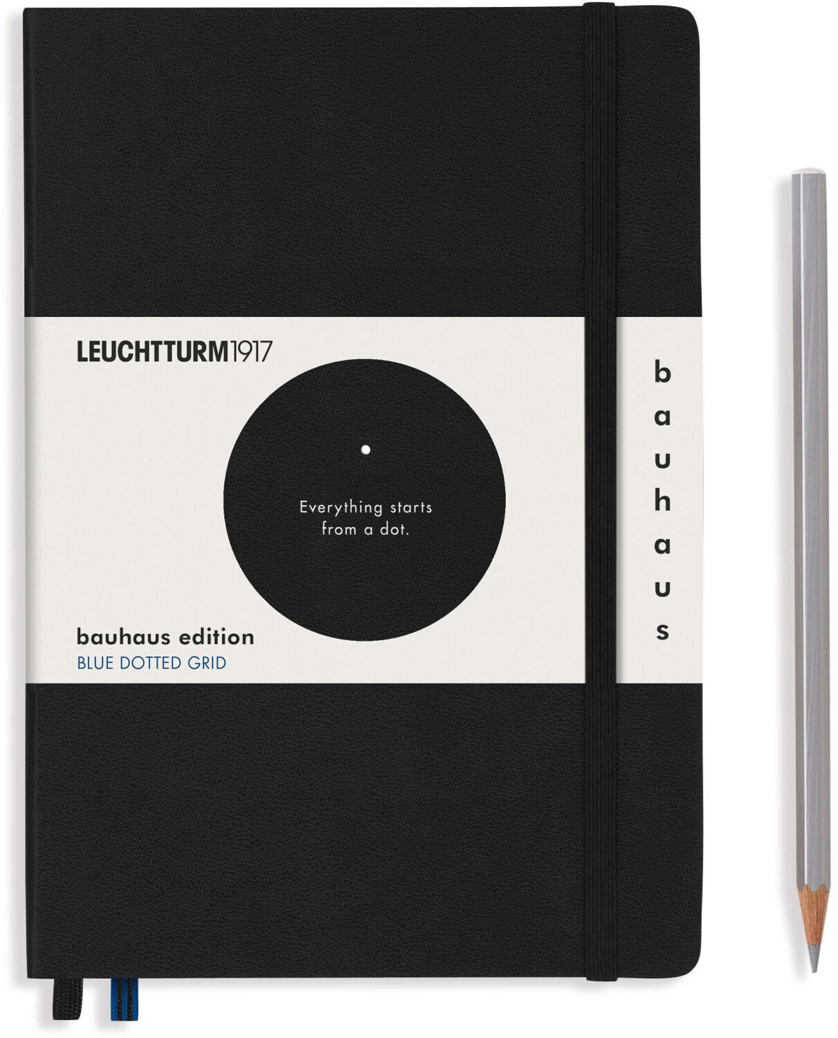 Leuchtturm1917 100 Jahre Bauhaus Notebook Medium A5 black