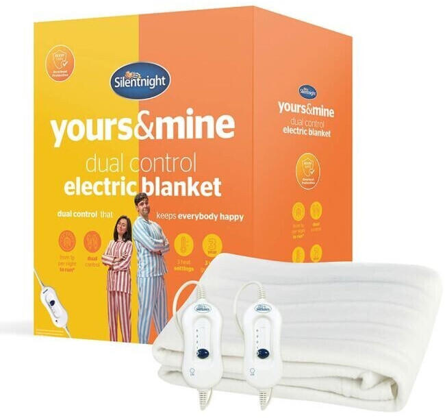 Silentnight Yours & Mine Dual Control Electric Blanket Double