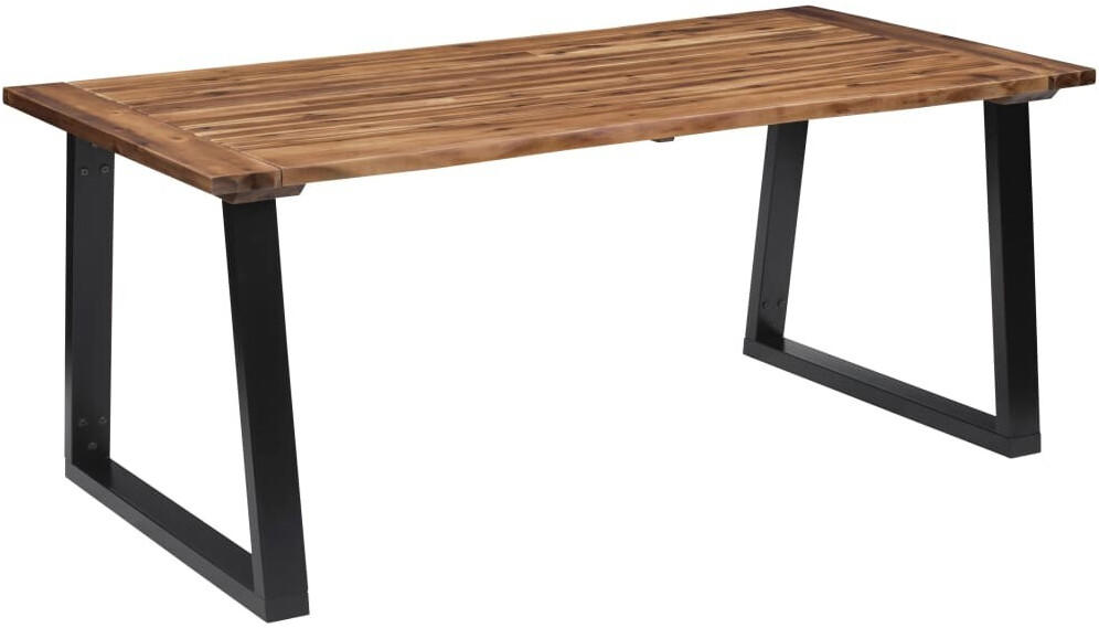 vidaXL Dining Table Acacia Wood 180 x 90 x 75 cm