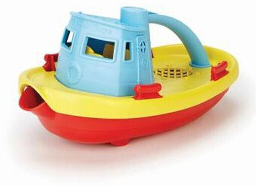 Green Toys Tugboat blue/yellow