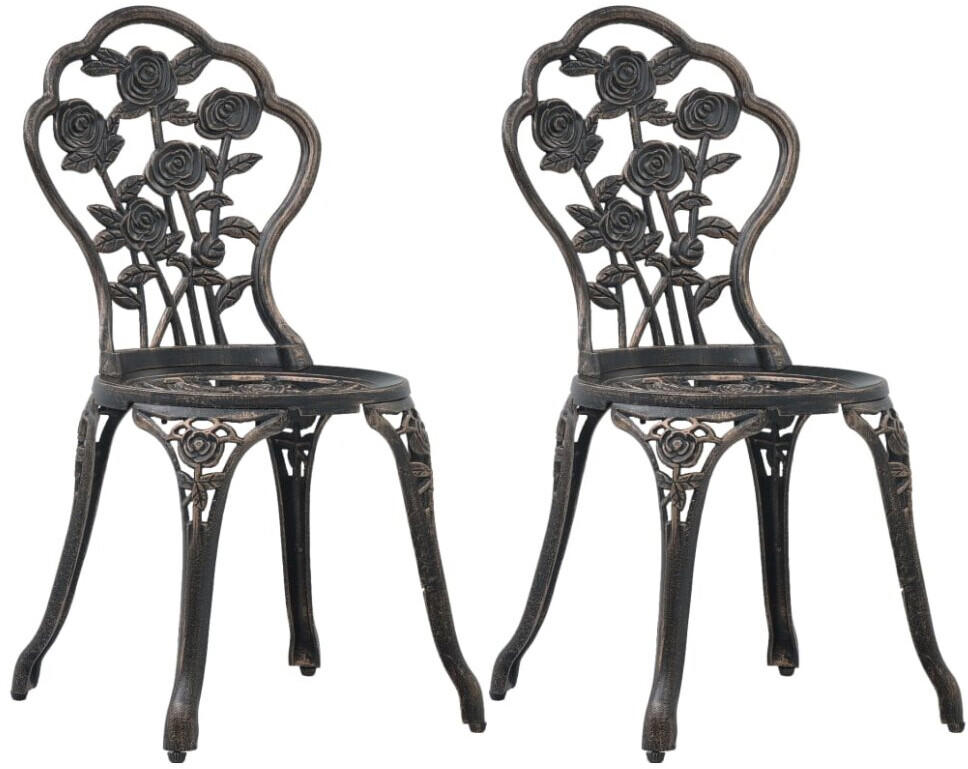 vidaXL Bistro Chairs - 2pcs