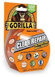 Gorilla Surf Gorilla Tape® Crystal Clear