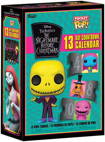 Funko Pocket Pop! The Nightmare Before Christmas - 13 Day Countdown Calendar 2022