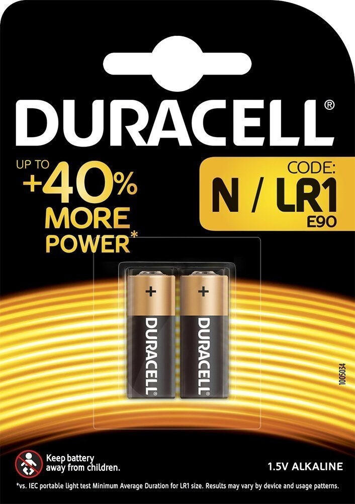 Duracell Security N Alkaline Sicherheitsbatterie