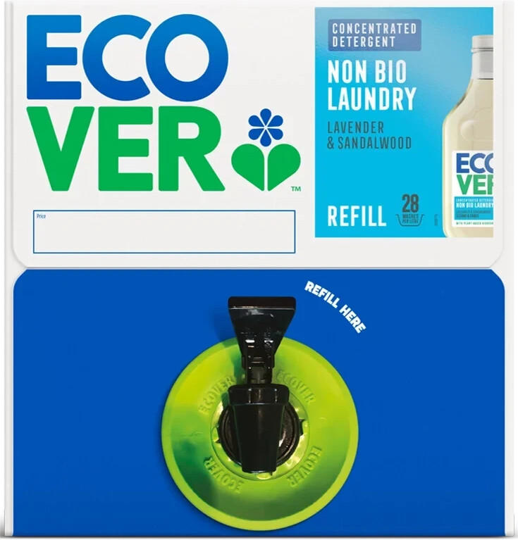 Ecover Non Bio Lavender & Sandalwood Refill 15L