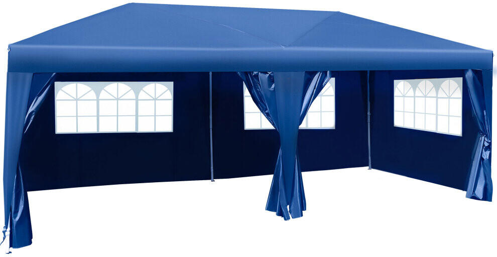 Outsunny Garden Heavy Duty Marquee Party Tent Blue