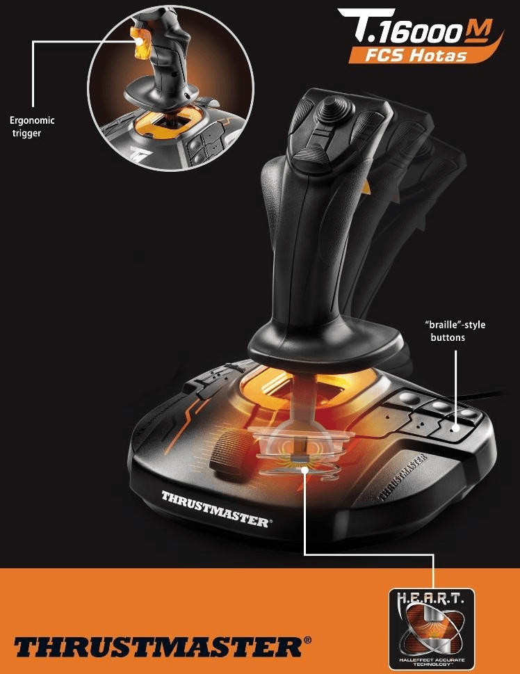 Thrustmaster T-16000M FCS Hotas