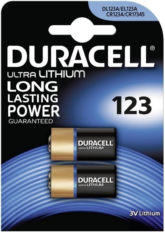 Duracell 2x 123 Ultra M3 Photo