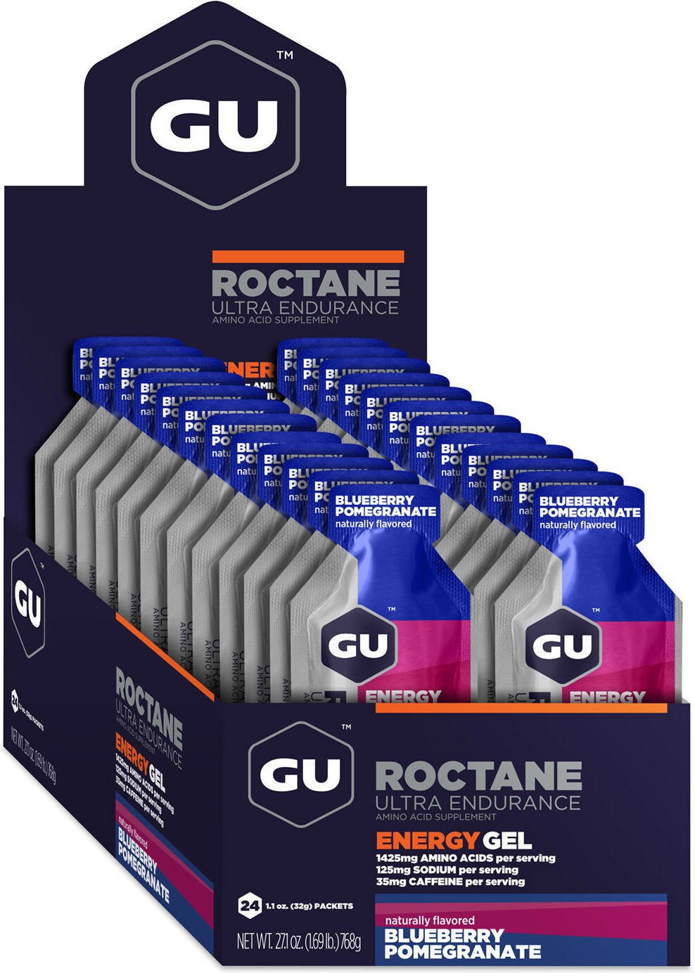 GU Roctane Energy Gel (24 x 30g)