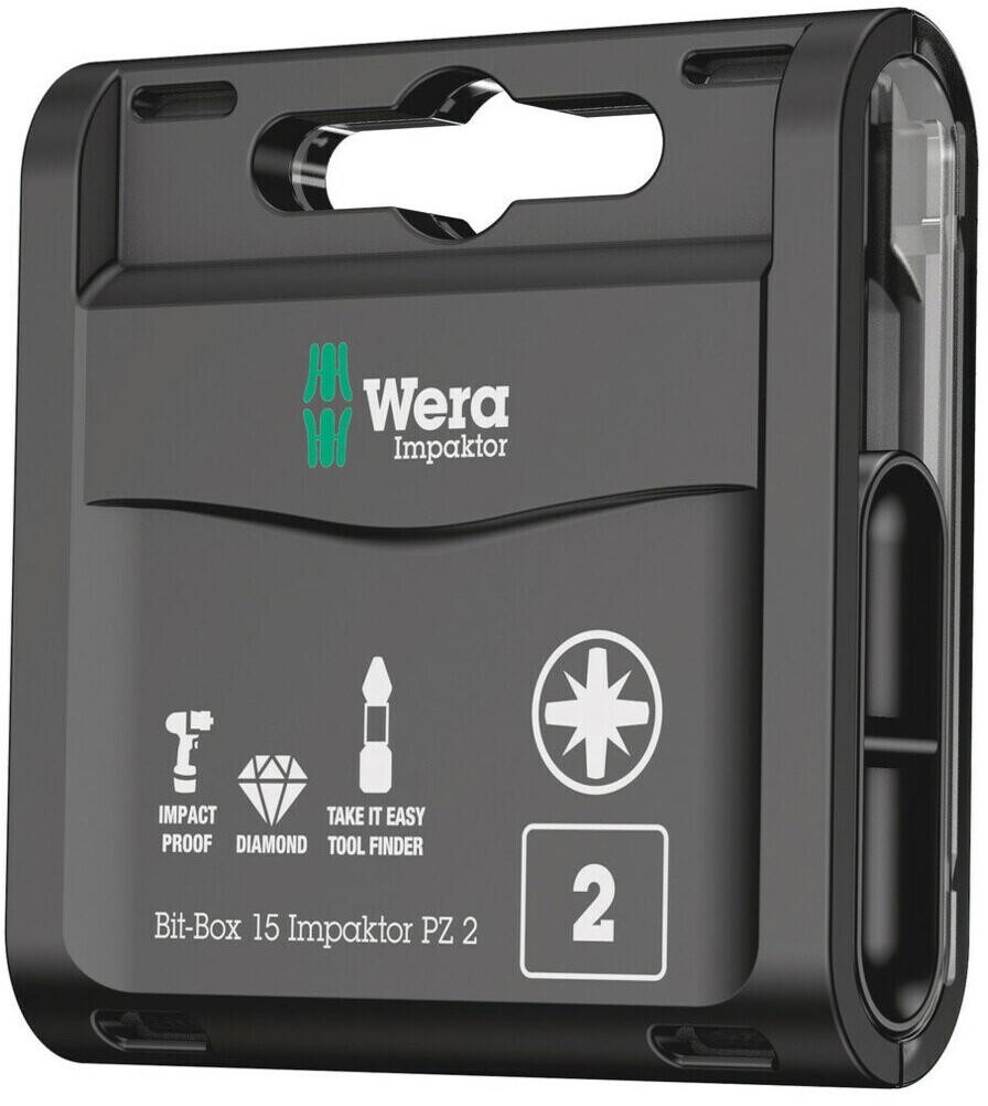 Wera 5057763001 Bit Set - 15 parts