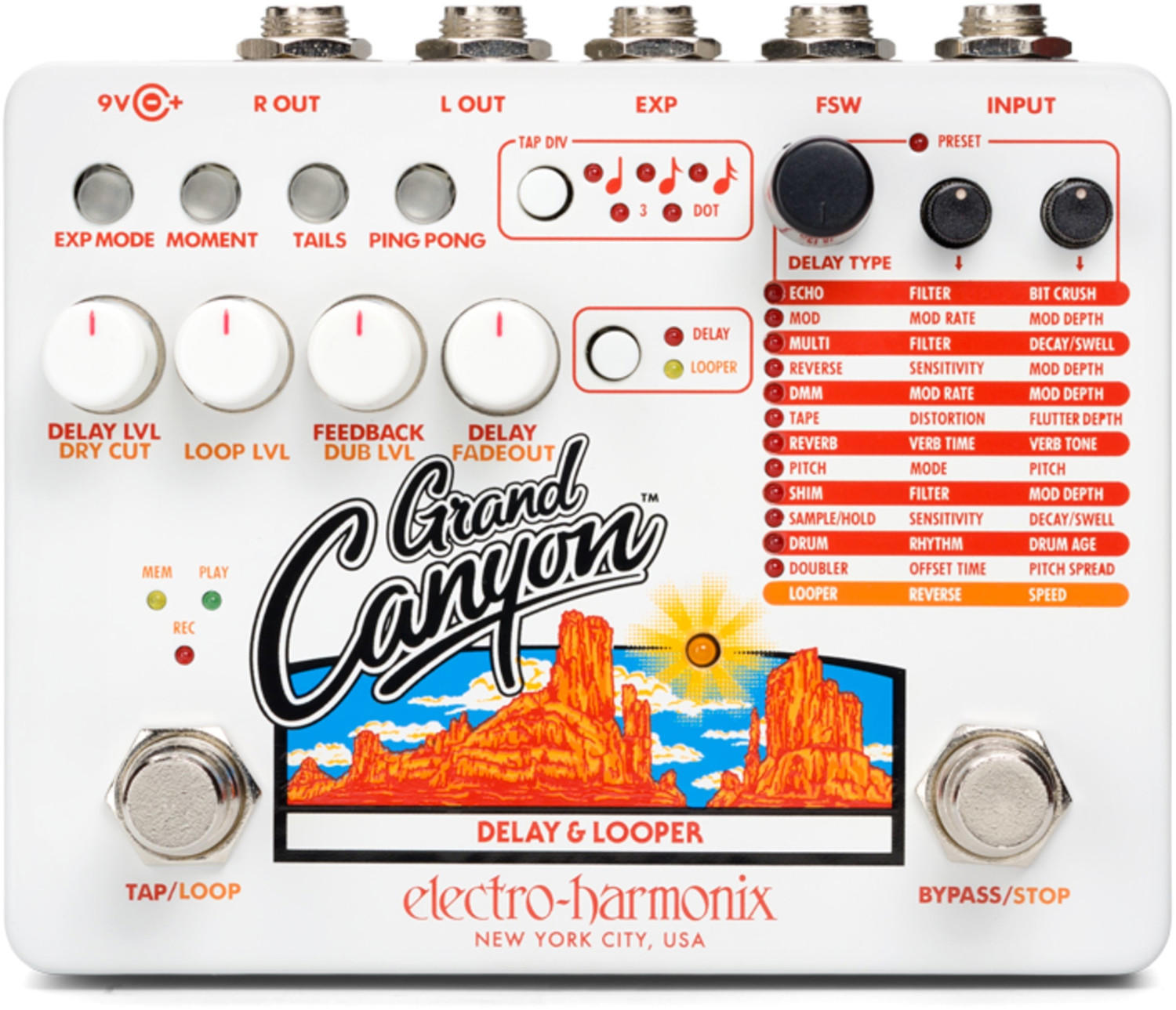 Electro Harmonix Grand Canyon