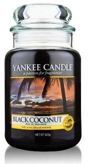 Yankee Candle Black Coconut Medium Jar Candle (411g)