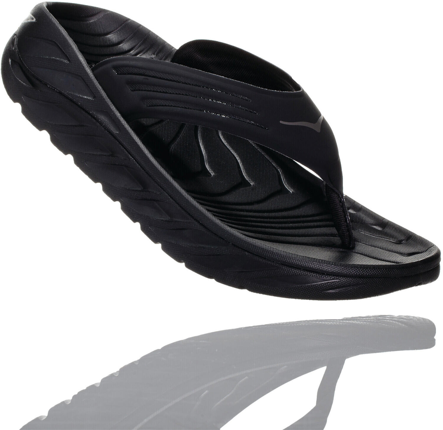 Hoka ORA Recovery flip Sandals black/dark gull gray