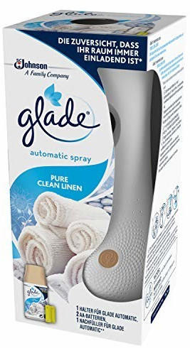 glade Automatic Spray Starter Set Pure Clean Linen