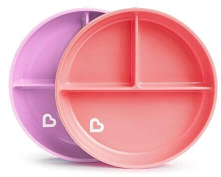 Munchkin Stay-Put Plate with Suction Cup