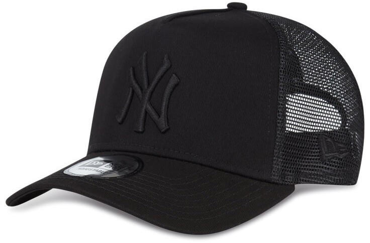 New Era Clean A Frame Trucker - New York Yankees - black on black