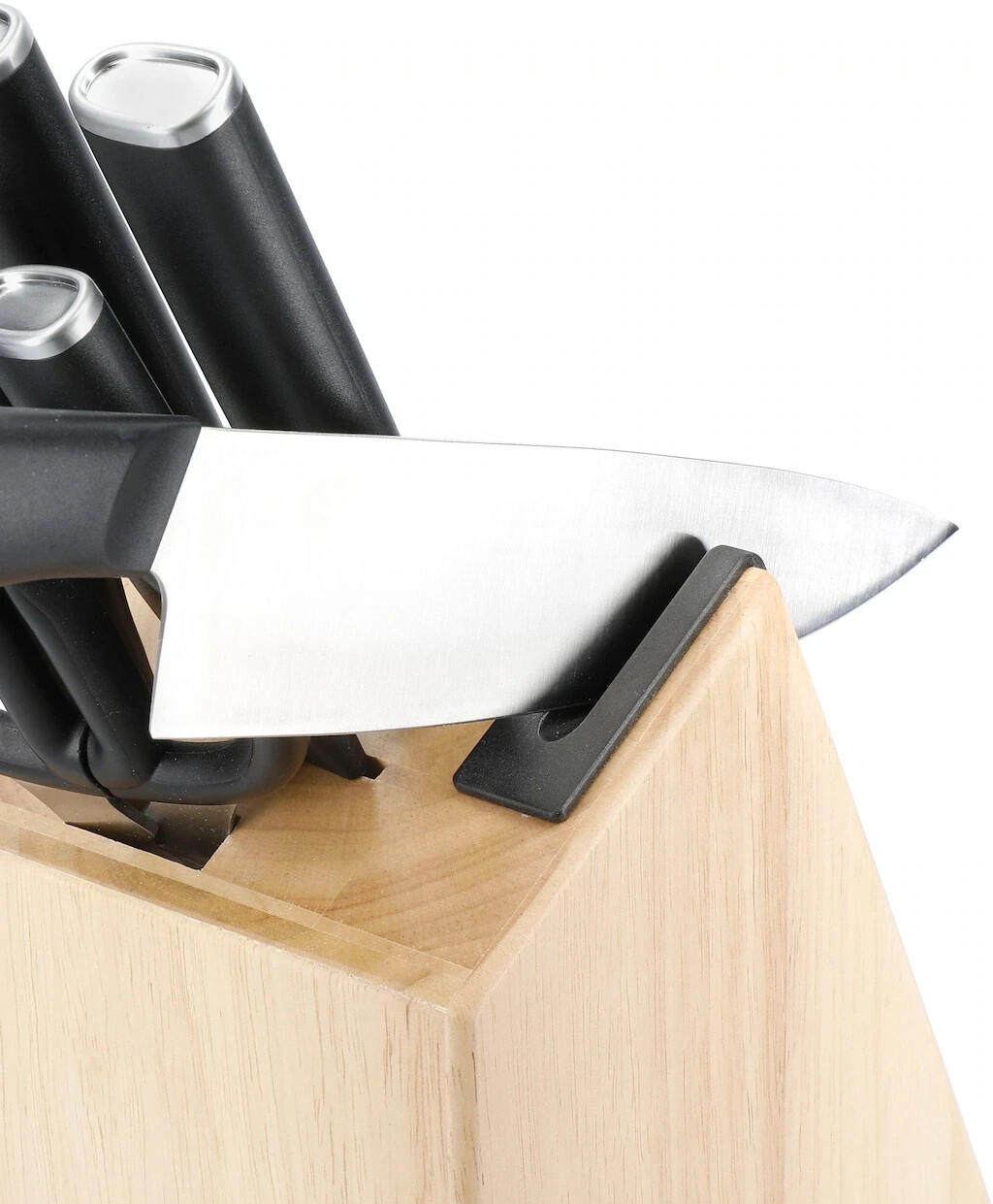 KitchenAid Knife block Classic 6-piece with integrated knife sharpener
