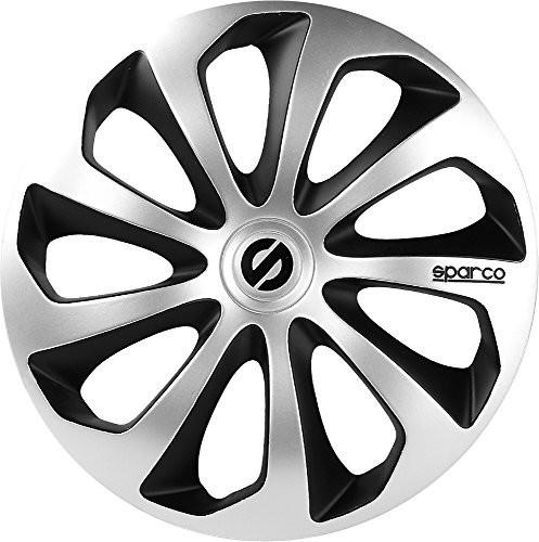 Sparco Sicilia SPC1573SVBK 15-Inch (4 Pieces)