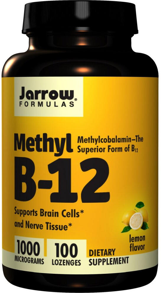 Jarrow Formulas Methyl B-12 1000mcg (Methylcobalamin)