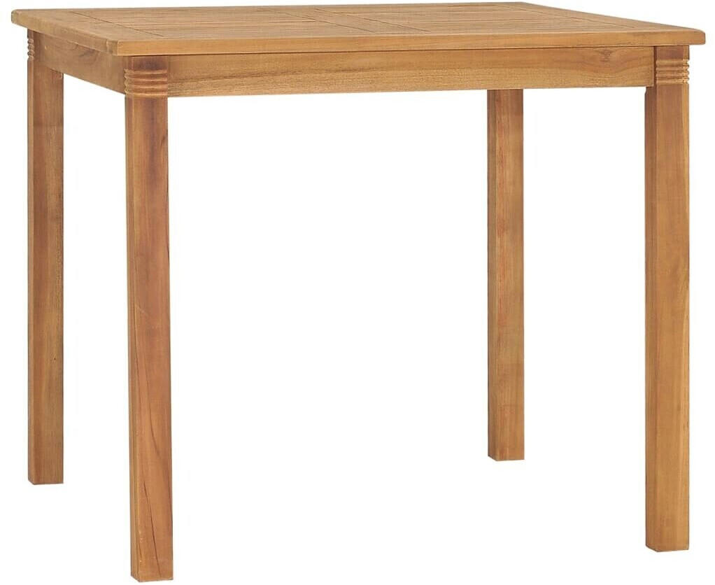 vidaXL Garden Dining Table 85x85x75 cm Teak