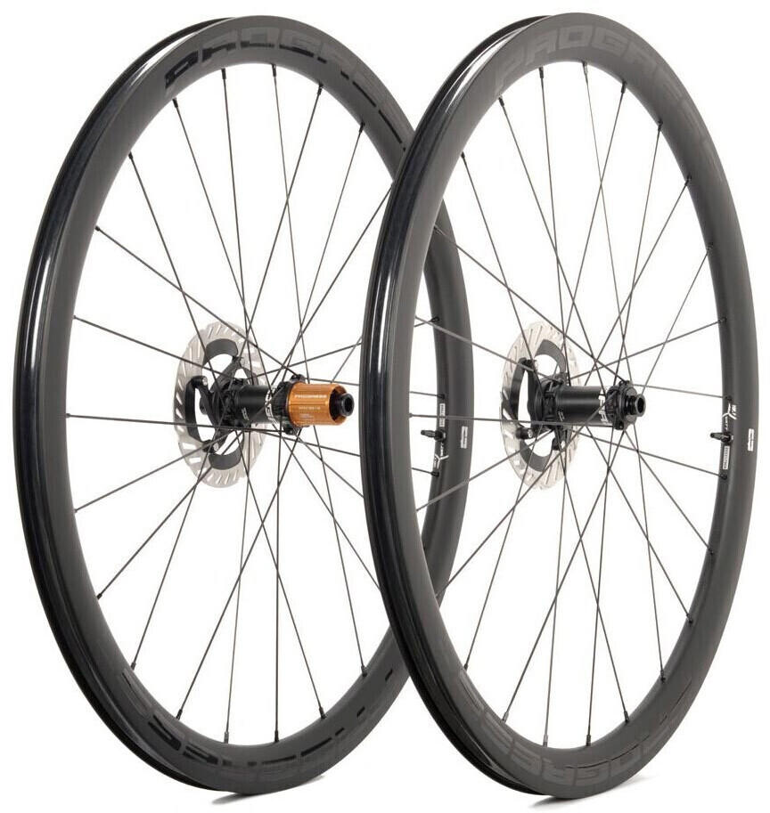 Progress Aero Disc Tubeless Road Wheel Set silver 12 x 100 / 12 x 142 mm / Shimano/Sram HG