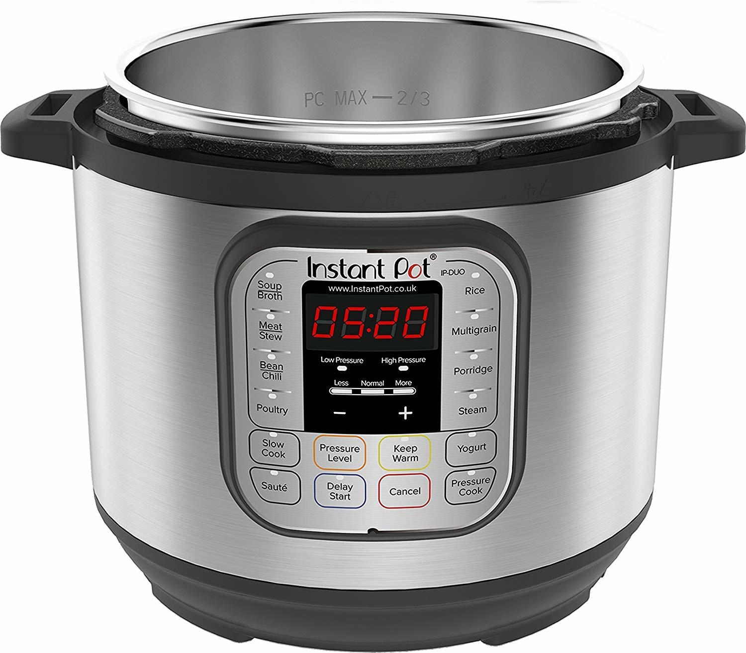 Instant Pot Duo V2 7-in-1 Electric Pressure Cooker