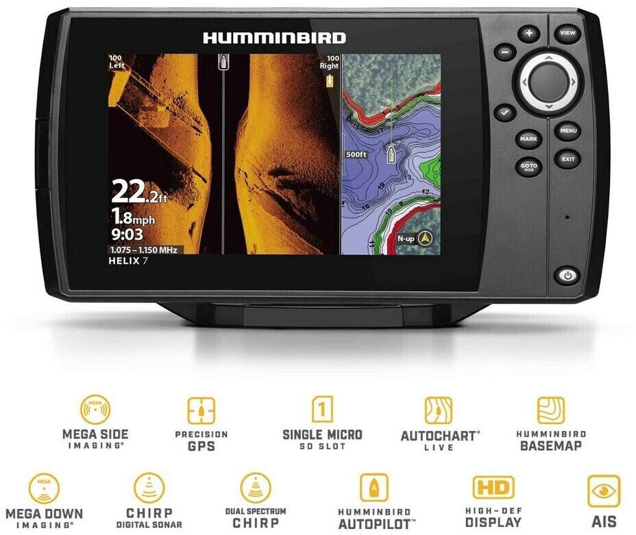 Humminbird Helix 7 Chirp GPS Mega SI G4