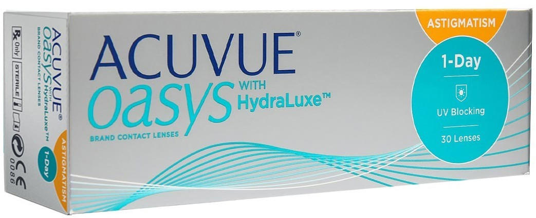 Johnson & Johnson Acuvue Oasys 1-Day for Astigmatism (30 pcs.)