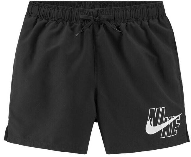 Nike Swim Logo Solid 5" Volley Shorts (NESSA566) black