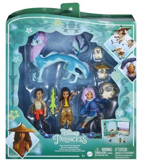 Mattel Disney Princess - Raya Classic Storybook Set (HLX24)