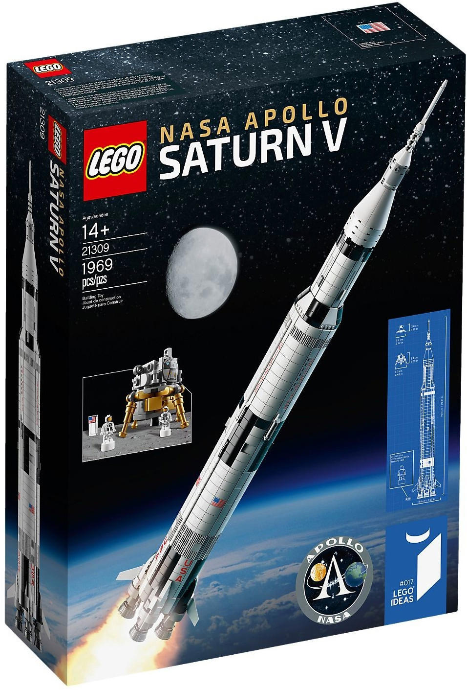 LEGO Nasa Apollo Saturn V (21309)