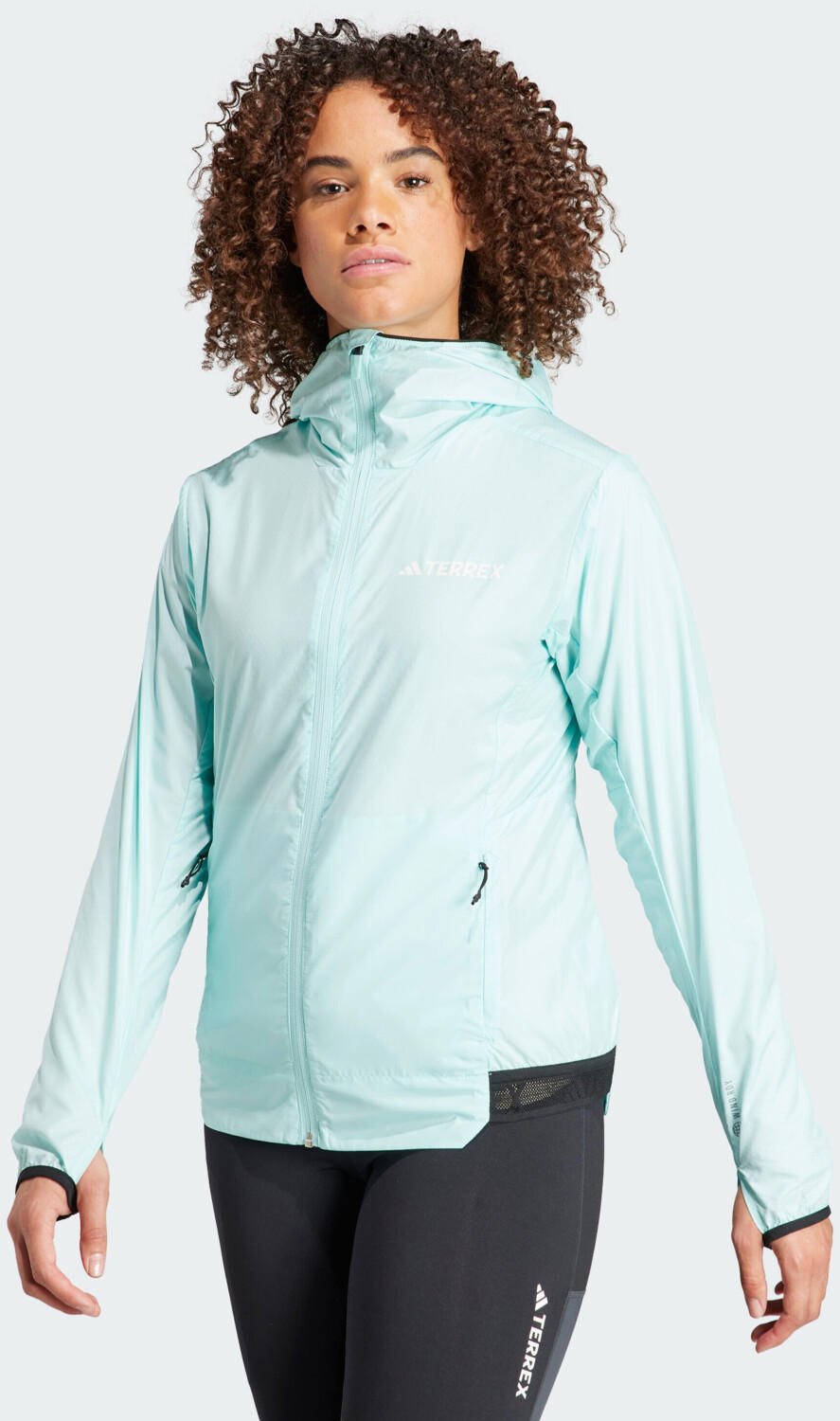 Adidas Woman TERREX Xperior Windweave WindJacket Semi flash aqua (HZ5317)