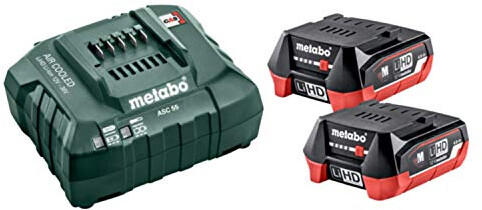 Metabo ASC 55 + 2 x LiHD 12 V/4,0 Ah