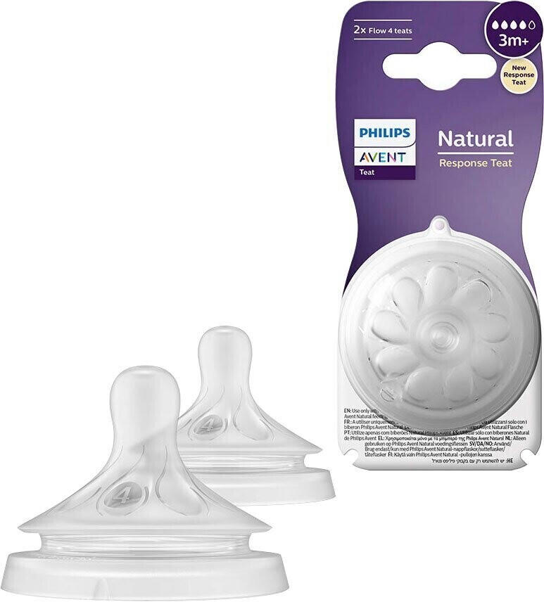 Philips AVENT 2x Natural Response with Anti-Colic Ventil (SCY964)