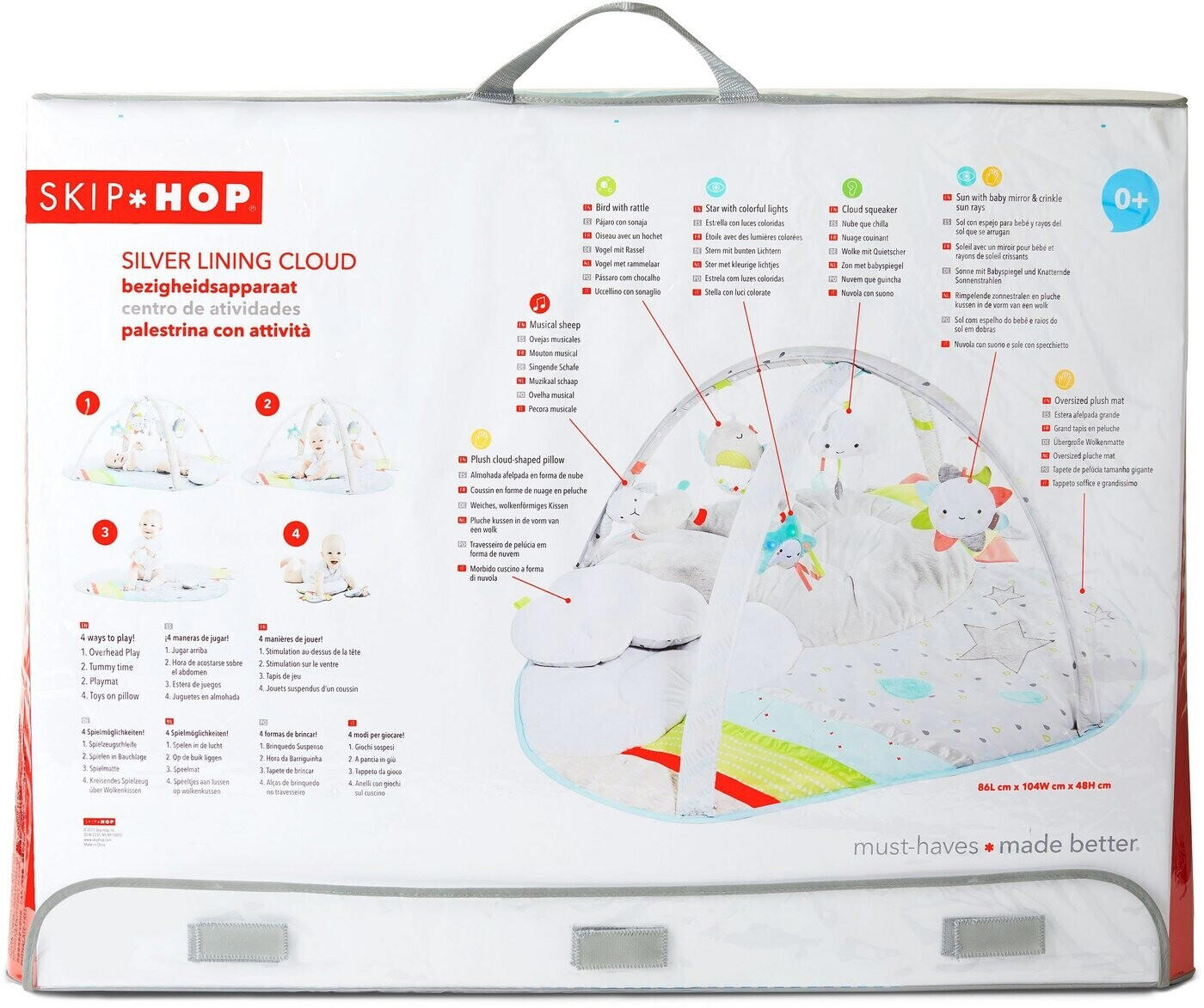Skip Hop Silver Lining Cloud Activity Gym