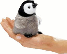 Folkmanis Mini Baby Emperor Penguin