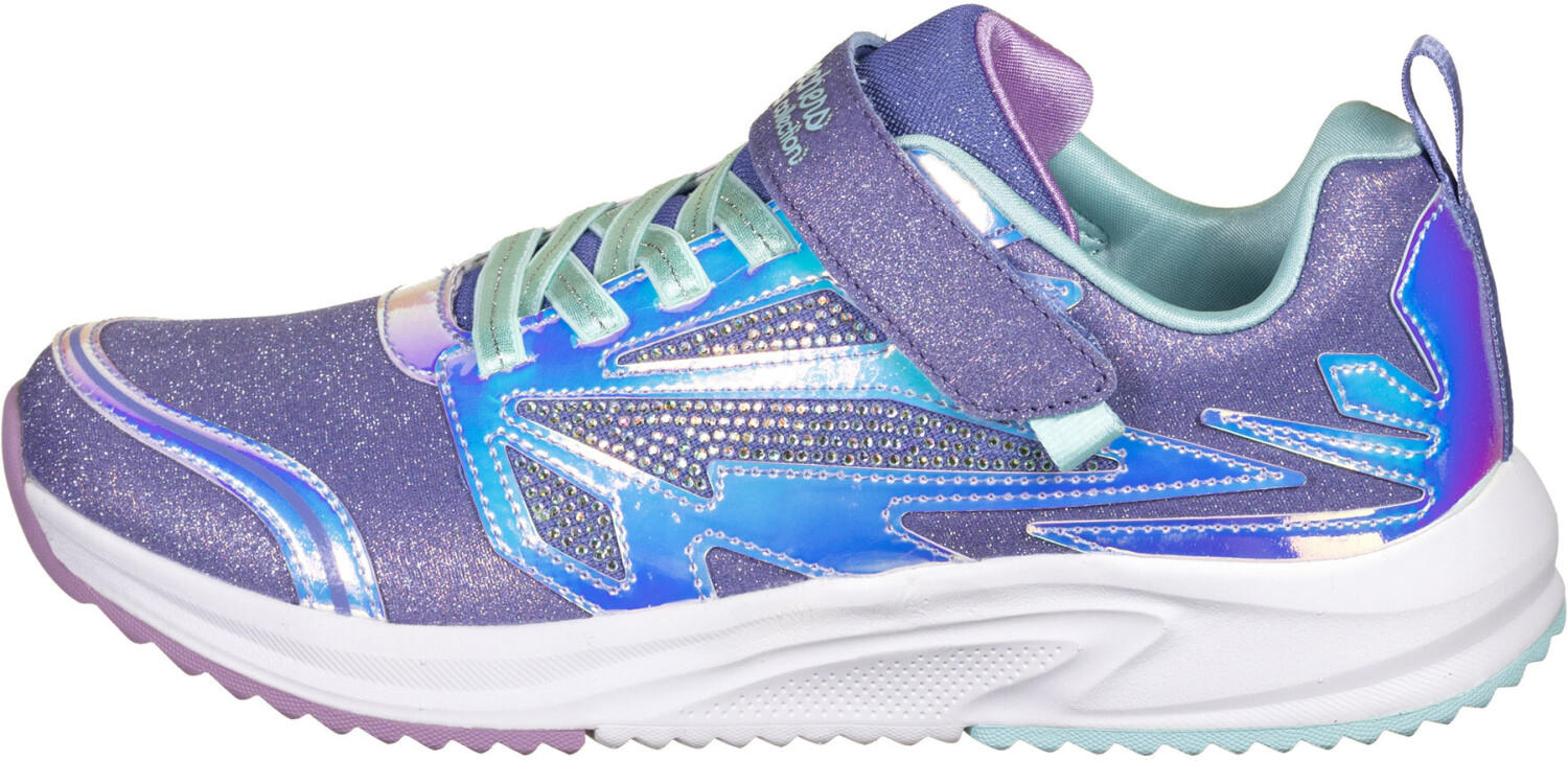 Skechers Speed Runner (302206L) lavender sparkle mesh/aqua trim