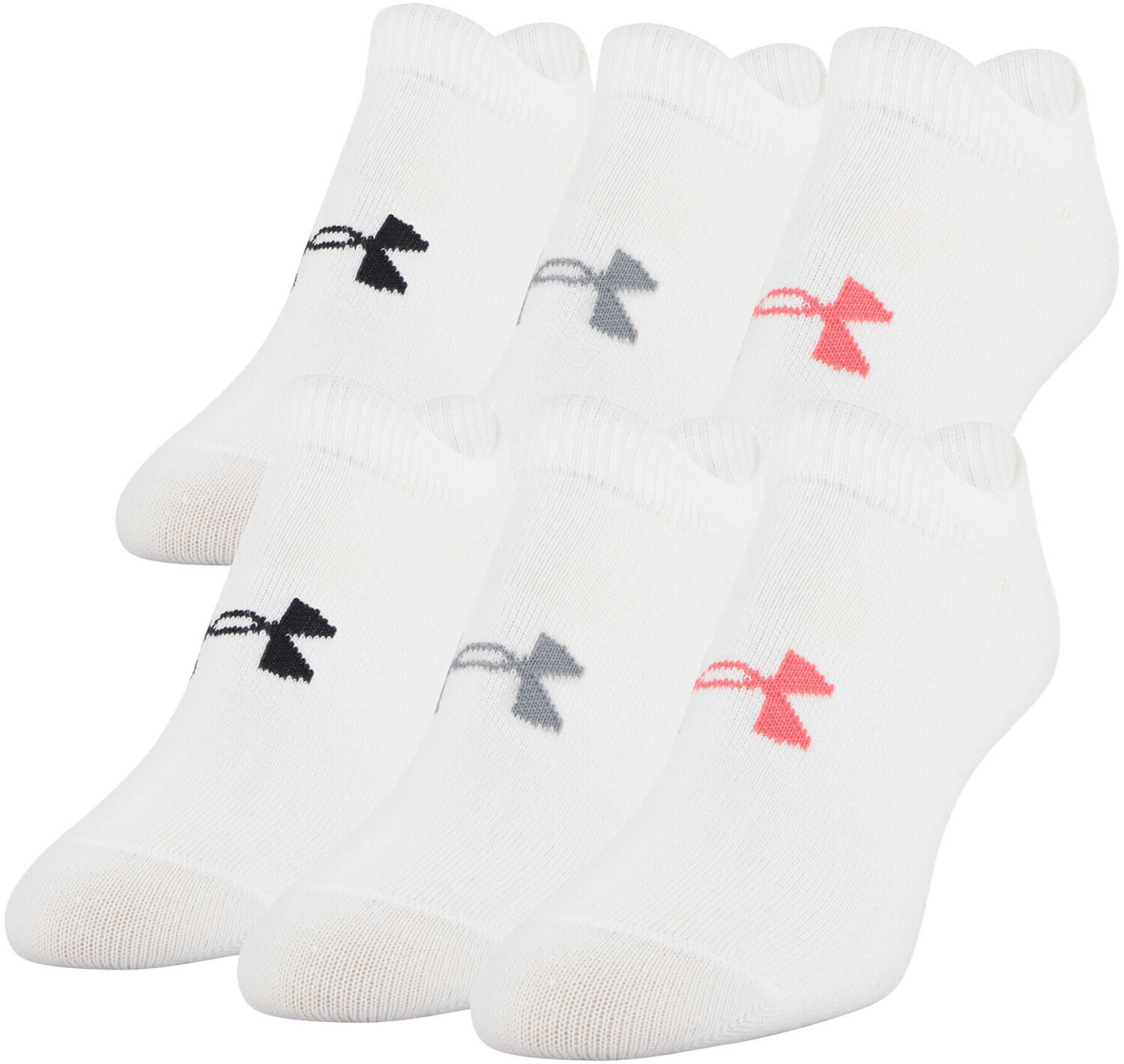 Under Armour UA Essentials No Show 6Pack Socks Women